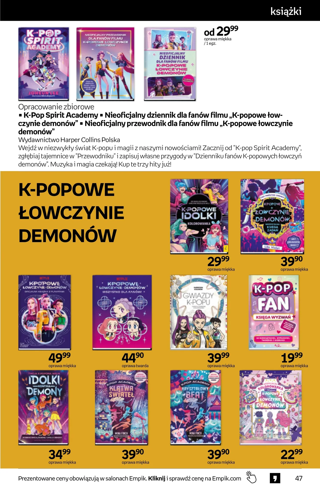 Gazetka promocyjna empik str. 47