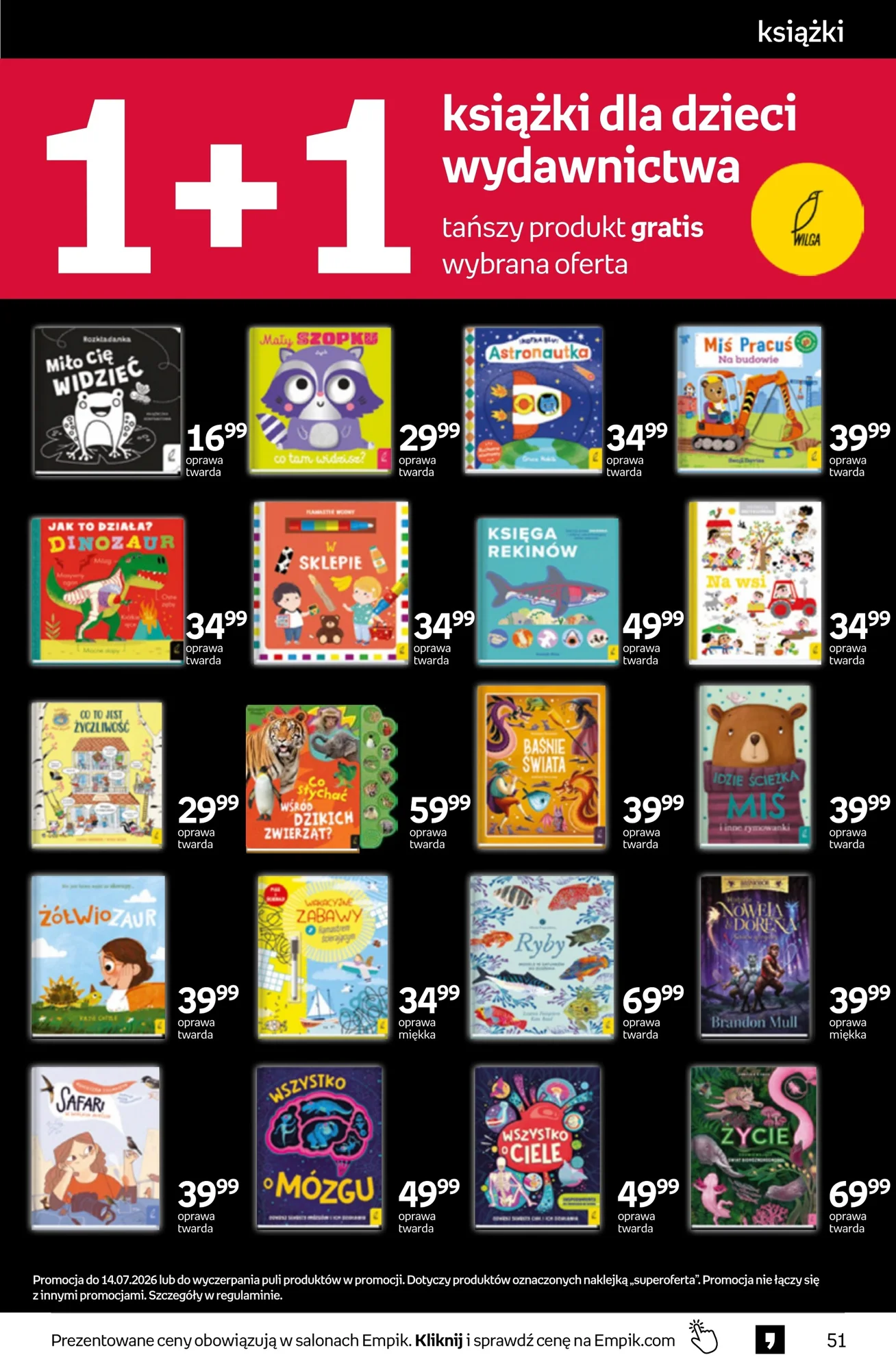 Gazetka promocyjna empik str. 51