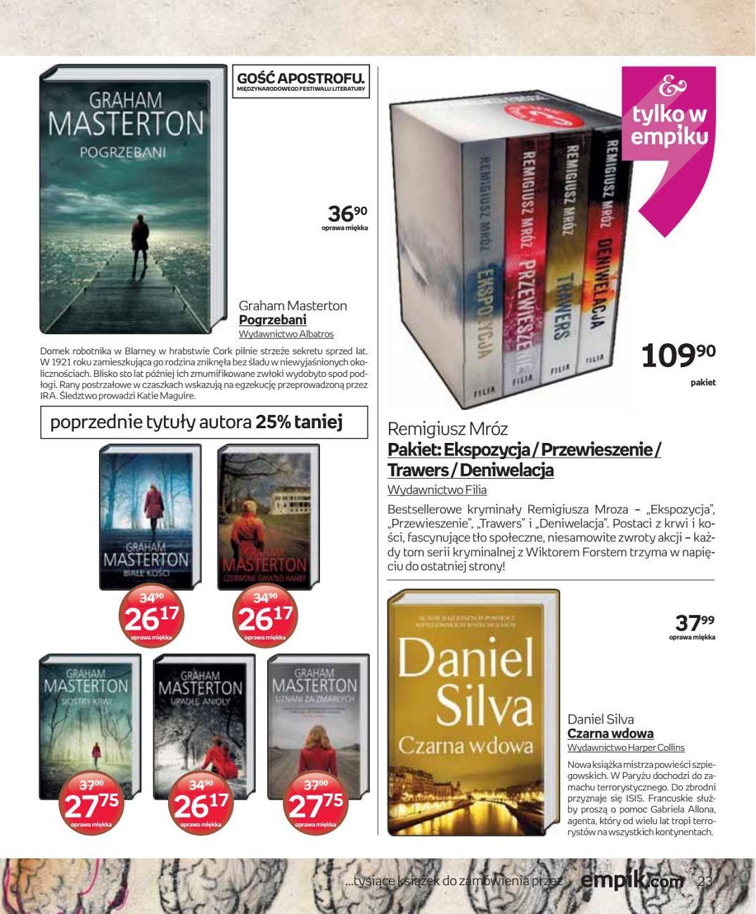 Gazetka promocyjna empik str. 23
