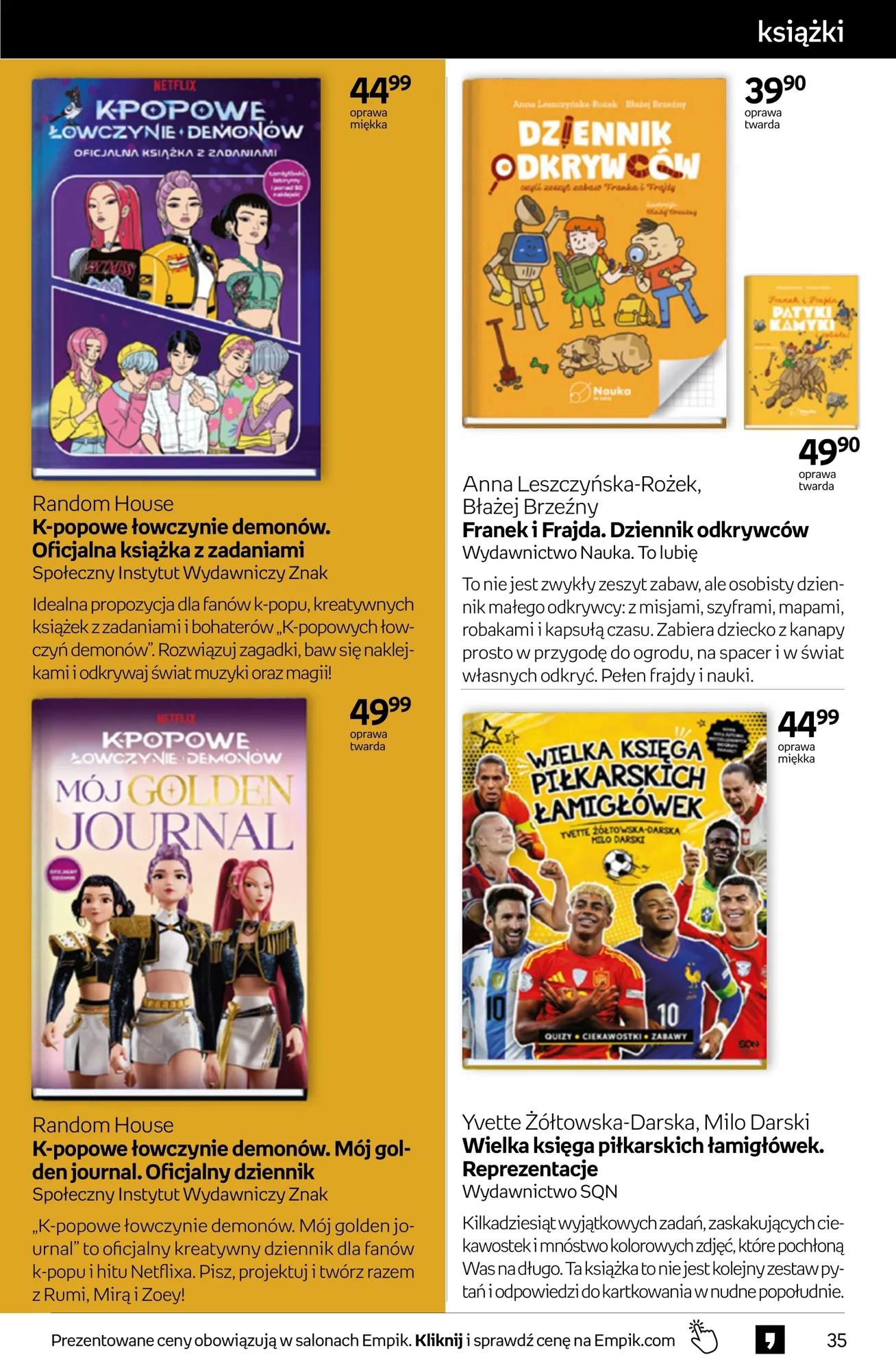 Gazetka promocyjna empik str. 35