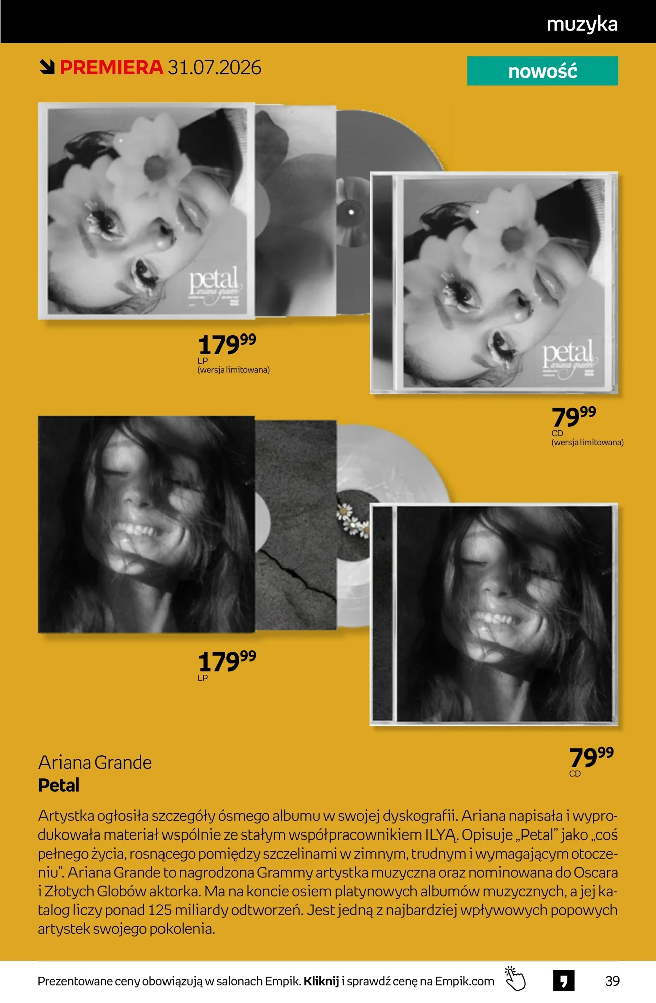 Gazetka promocyjna empik str. 39