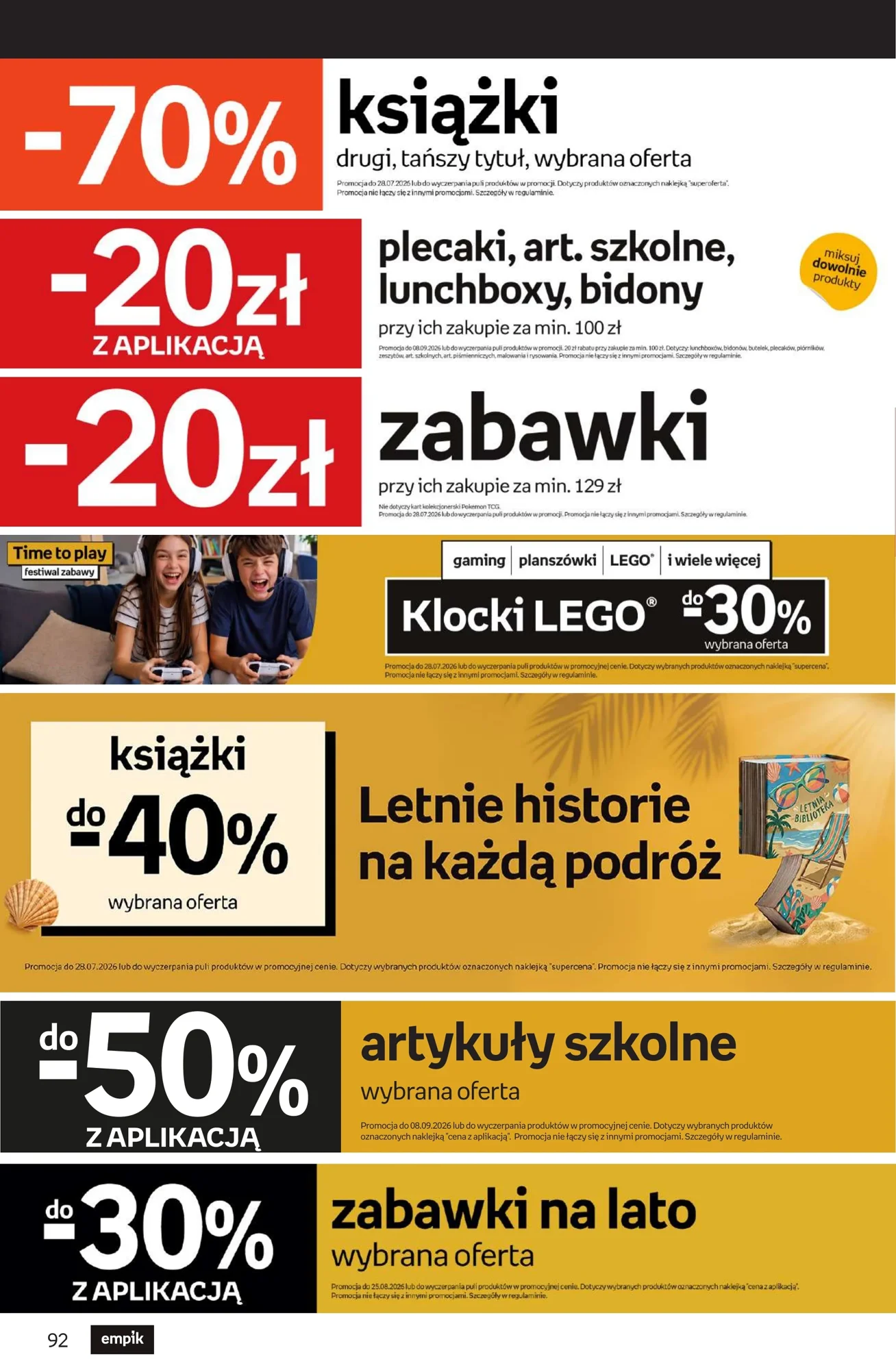 Gazetka promocyjna empik str. 92