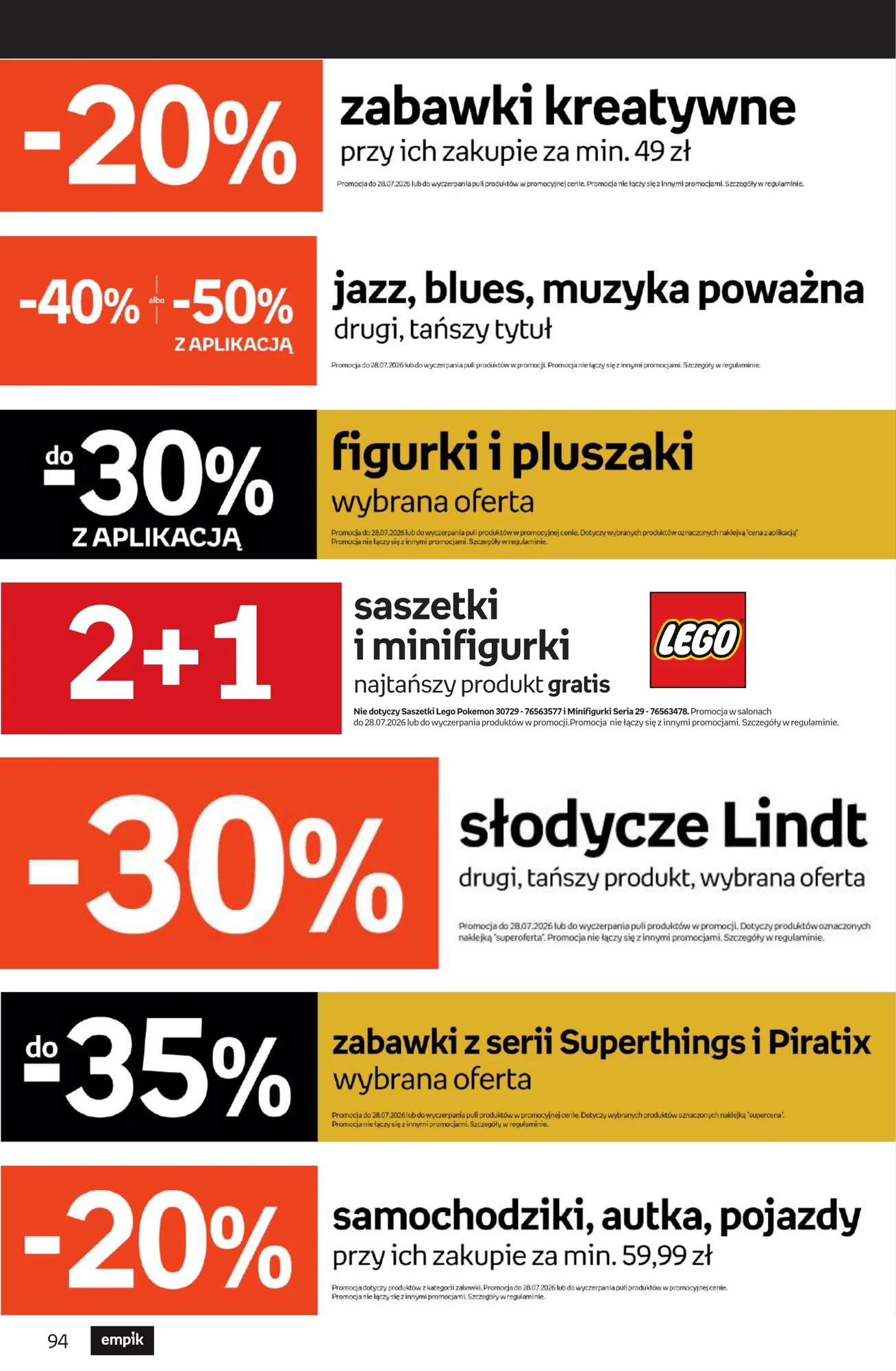 Gazetka promocyjna empik str. 94