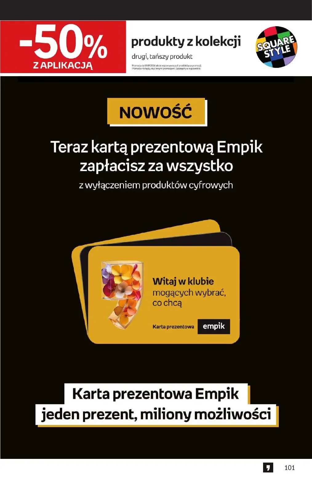 Gazetka promocyjna empik str. 101