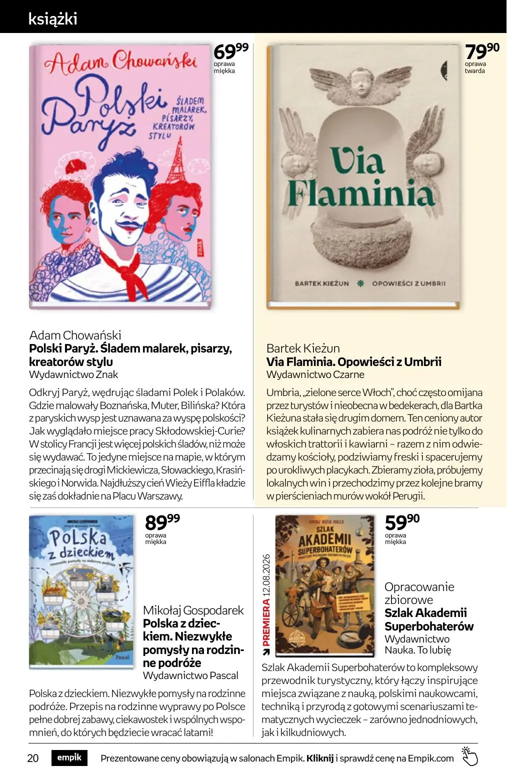 Gazetka promocyjna empik str. 20
