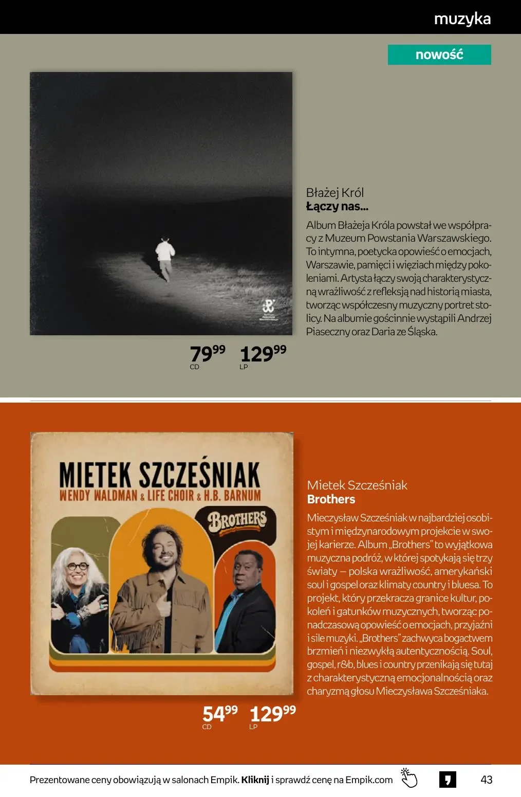 Gazetka promocyjna empik str. 43