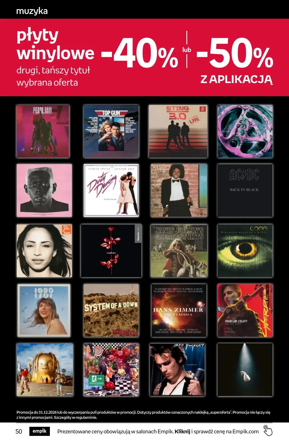 Gazetka promocyjna empik str. 50