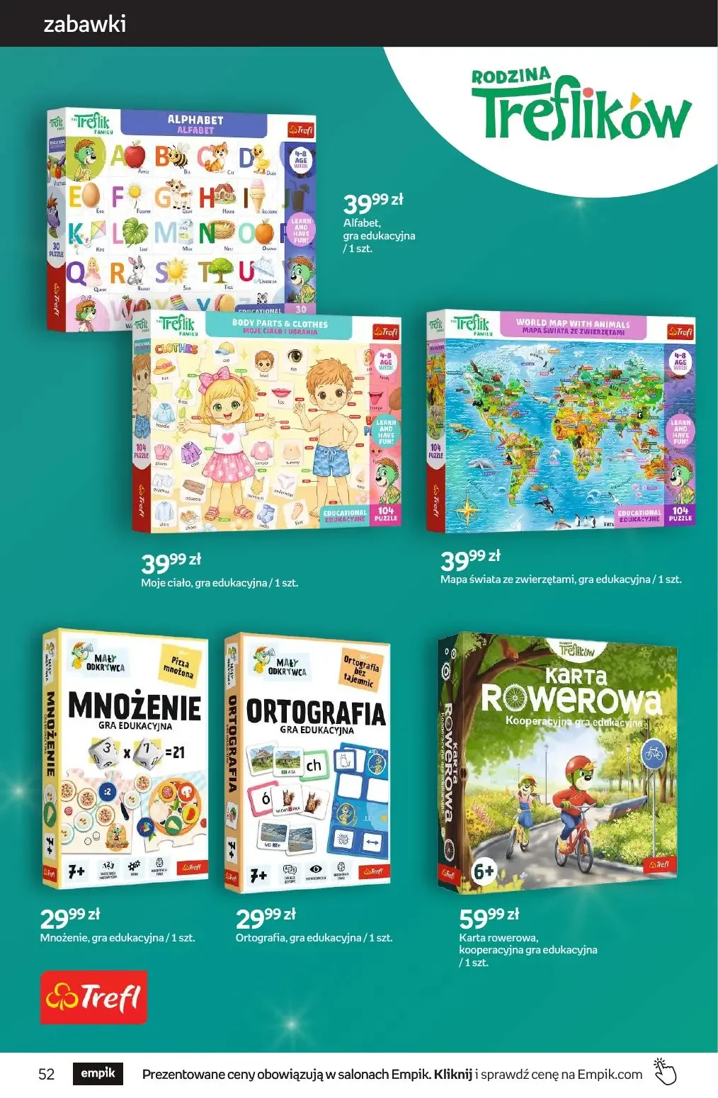 Gazetka promocyjna empik str. 52