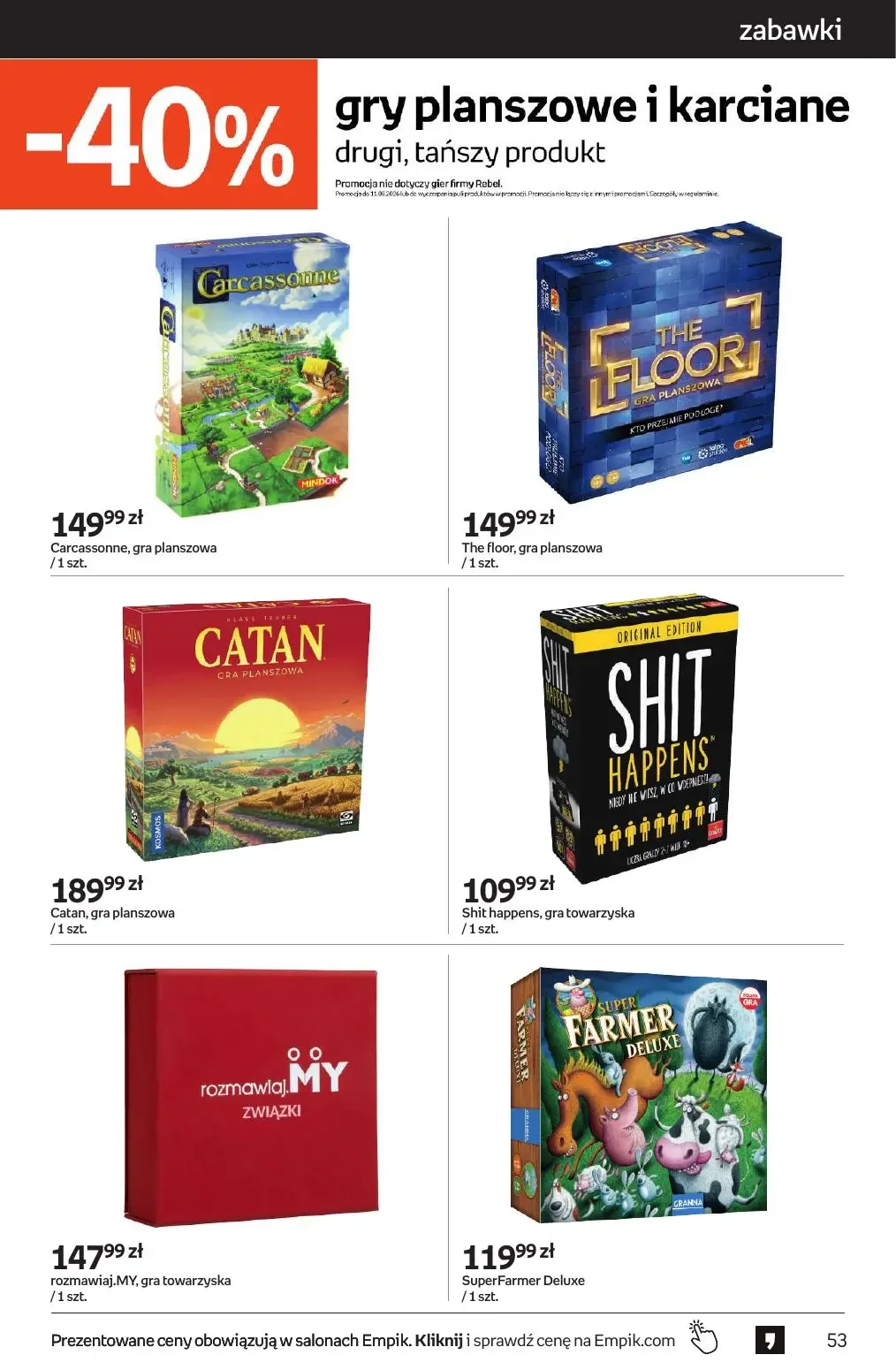 Gazetka promocyjna empik str. 53