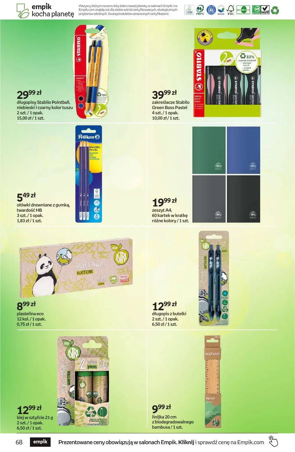 Gazetka promocyjna empik str. 68