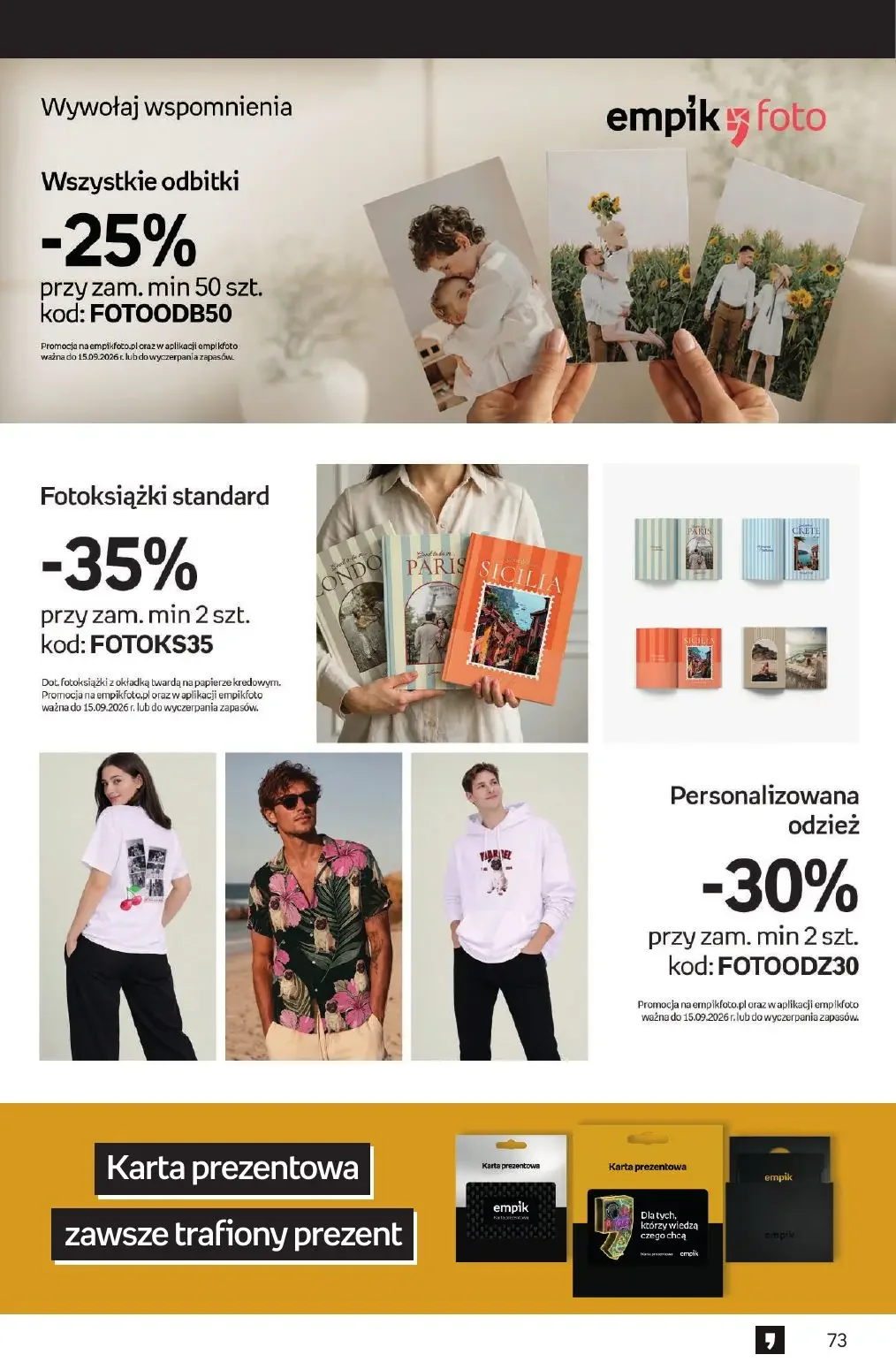 Gazetka promocyjna empik str. 73