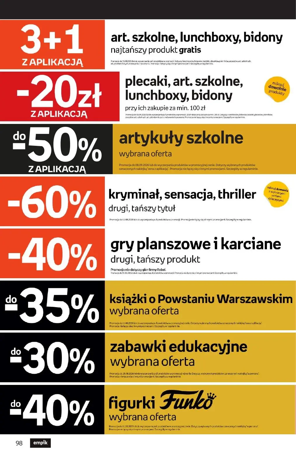 Gazetka promocyjna empik str. 98