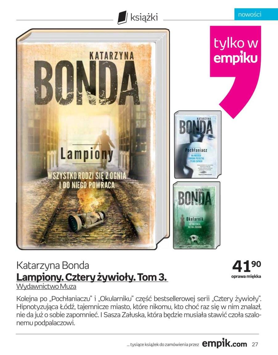 Gazetka promocyjna empik str. 27
