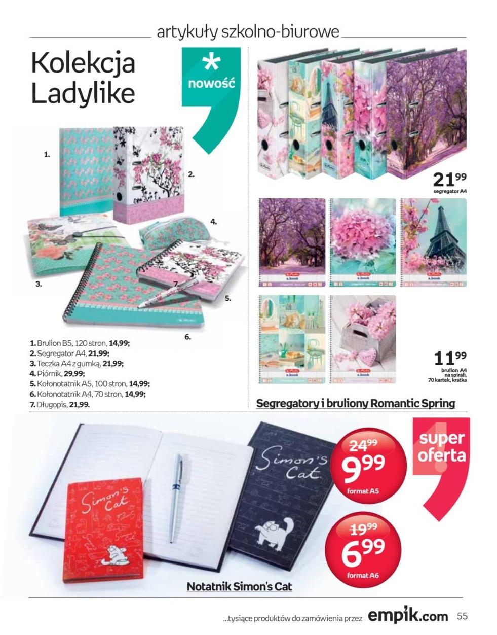 Gazetka promocyjna empik str. 55