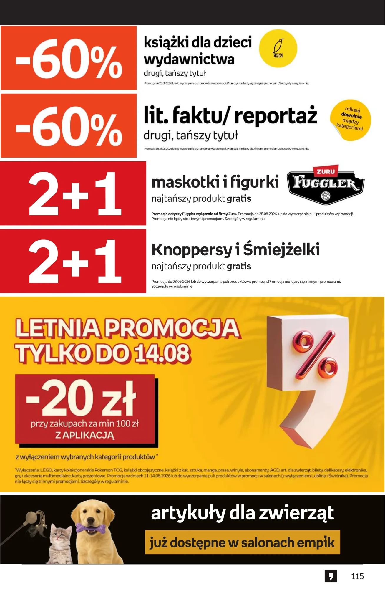 Gazetka promocyjna empik str. 115