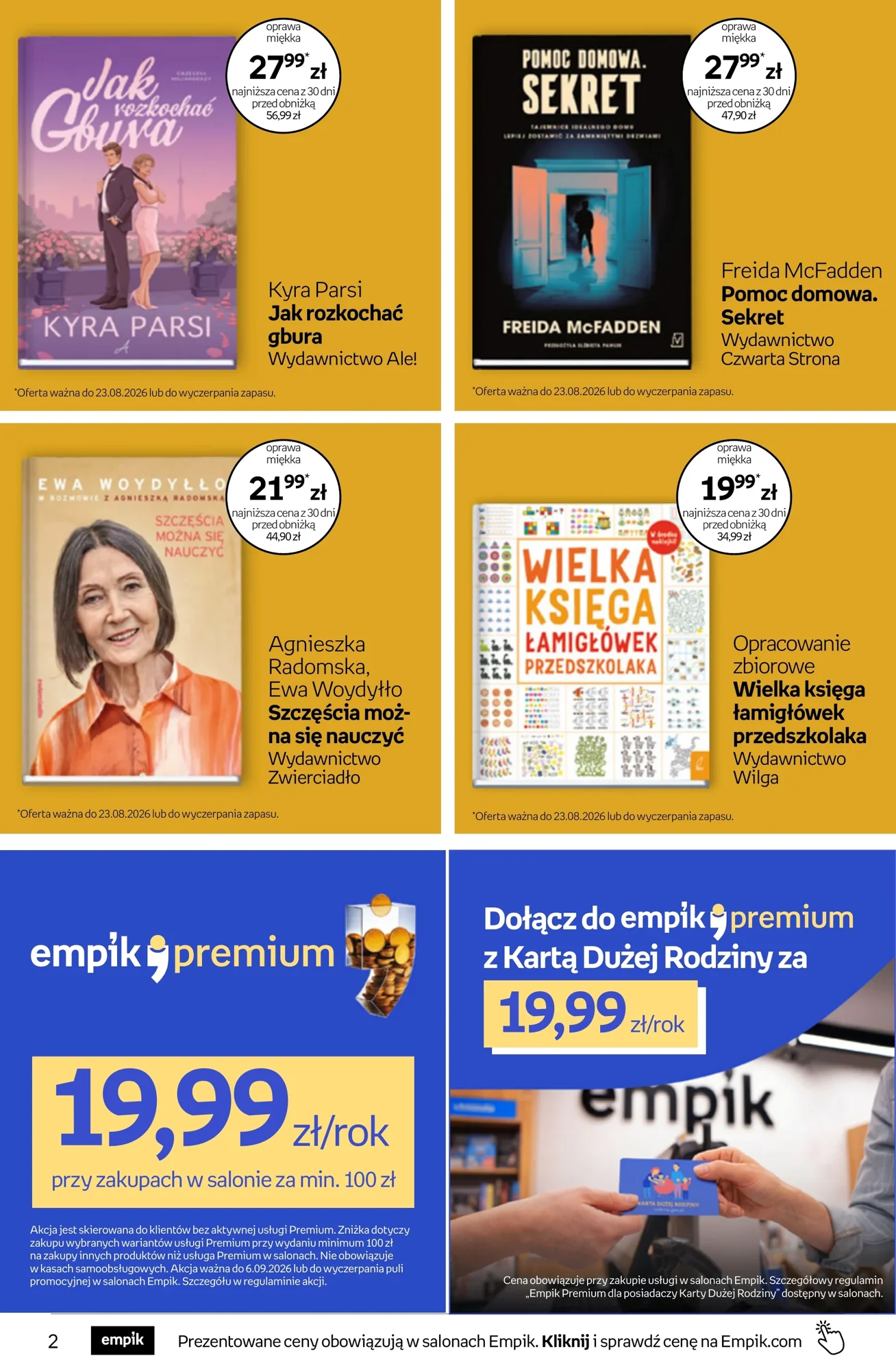 Gazetka promocyjna empik str. 2