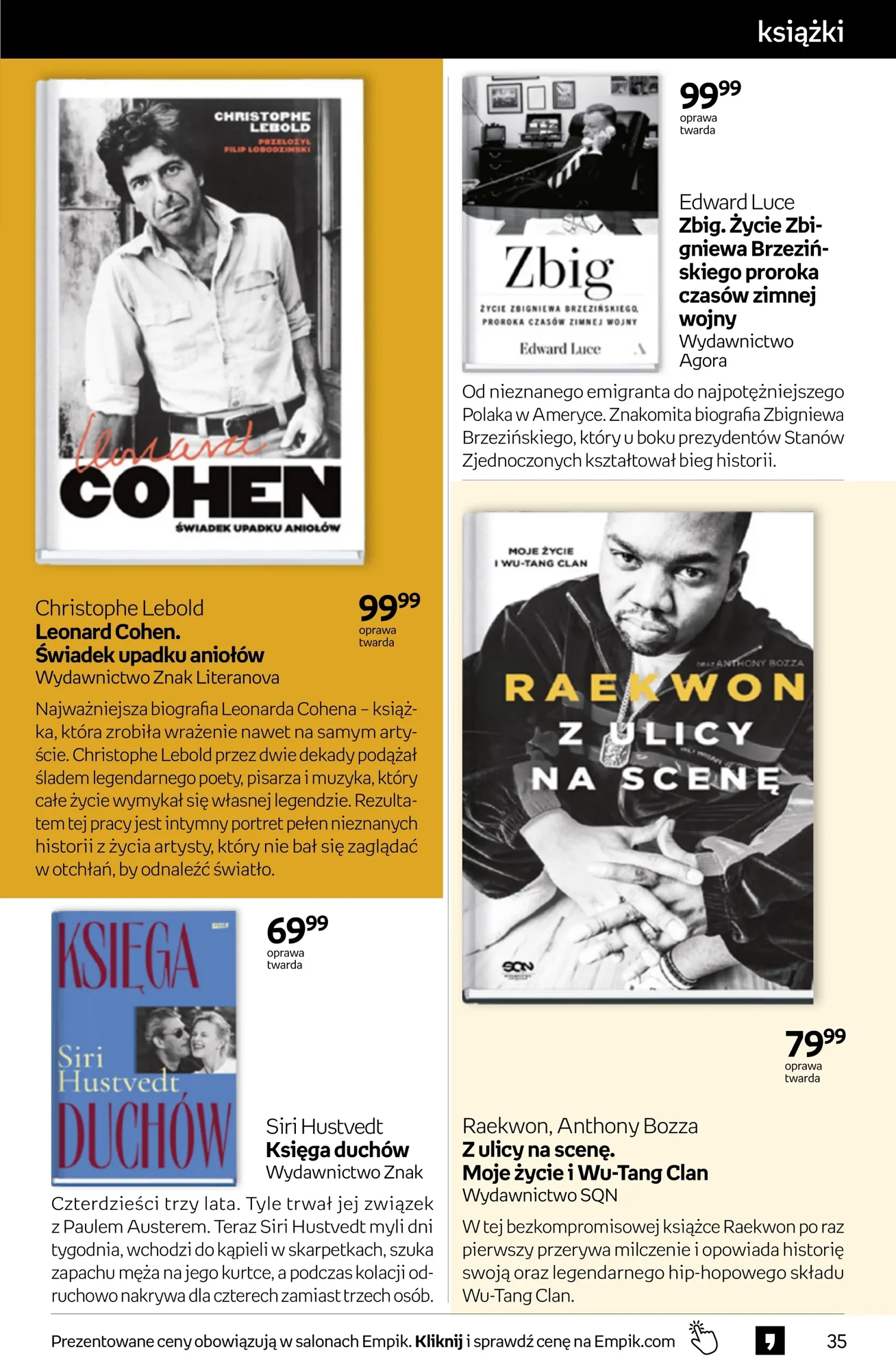 Gazetka promocyjna empik str. 35