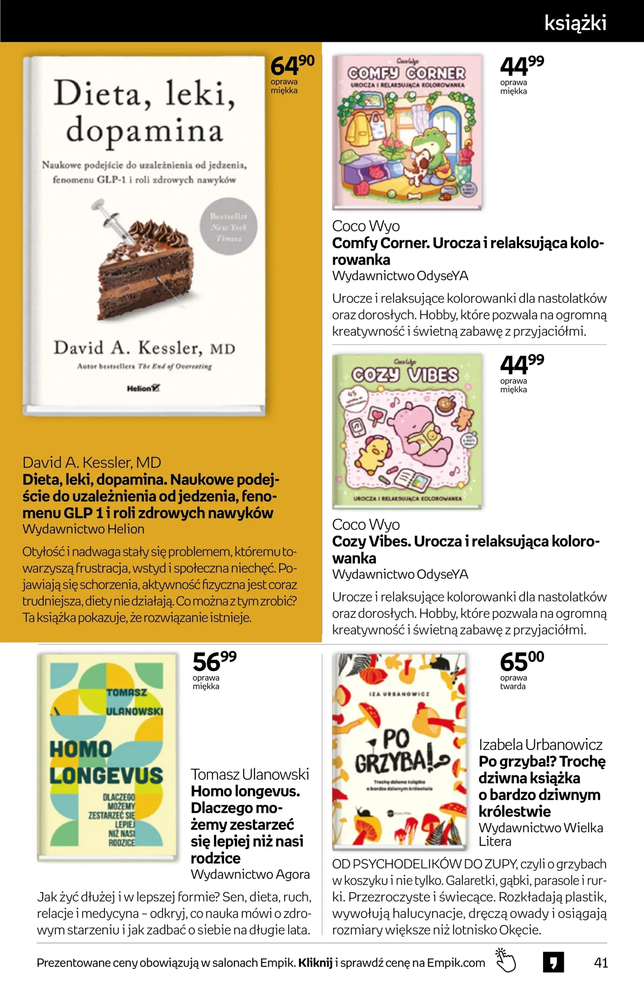 Gazetka promocyjna empik str. 41