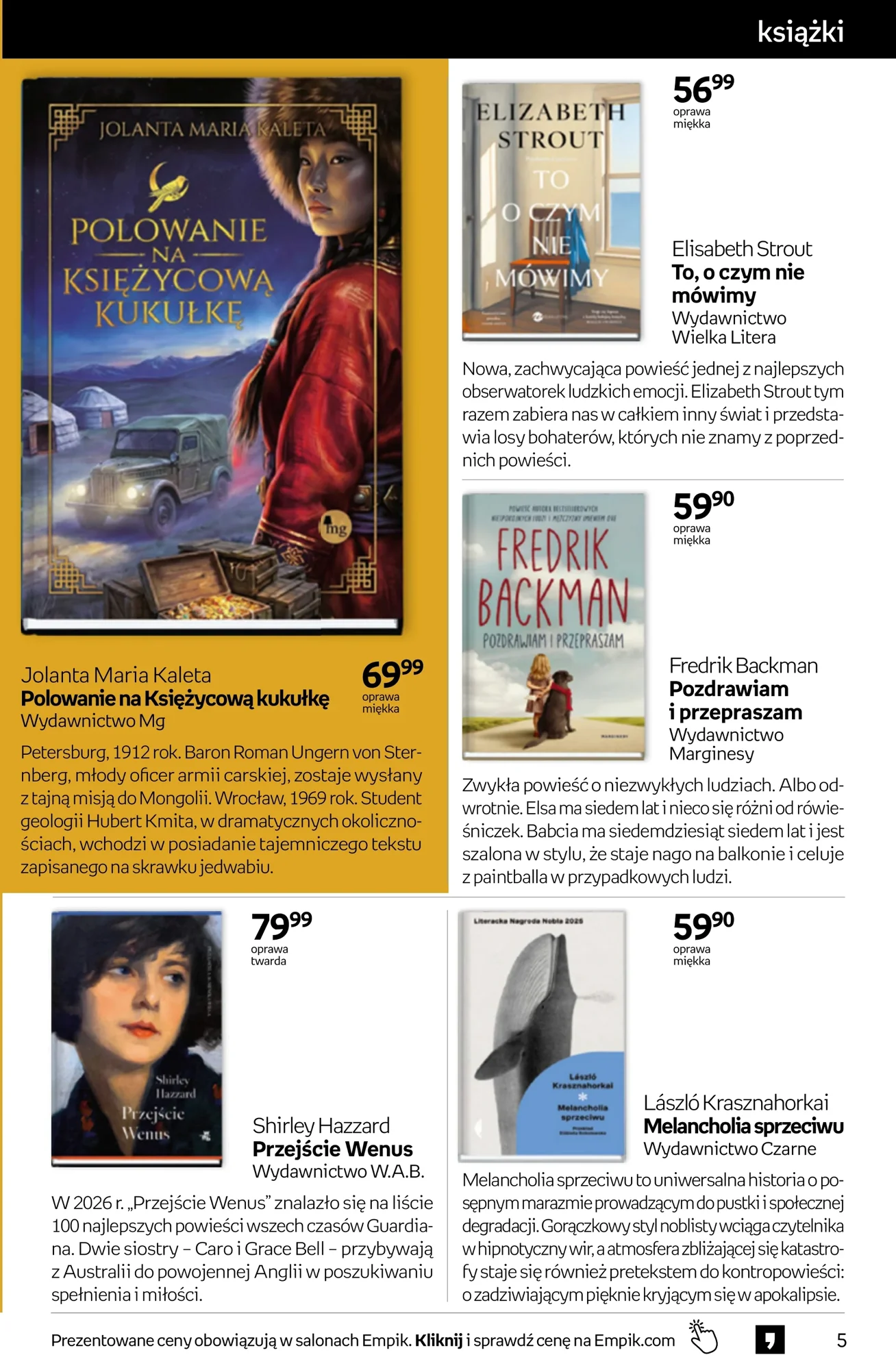 Gazetka promocyjna empik str. 5