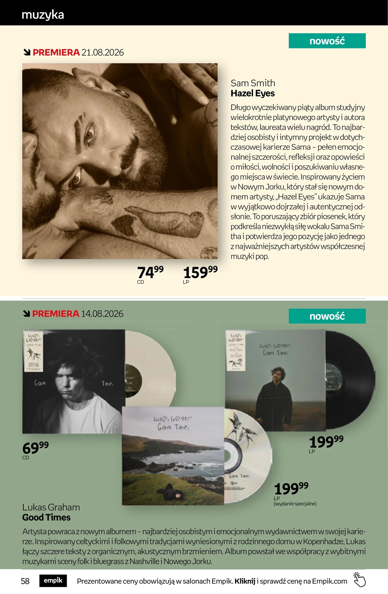 Gazetka promocyjna empik str. 58