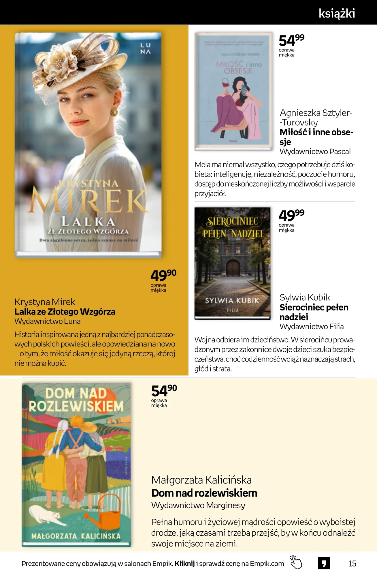 Gazetka promocyjna empik str. 15