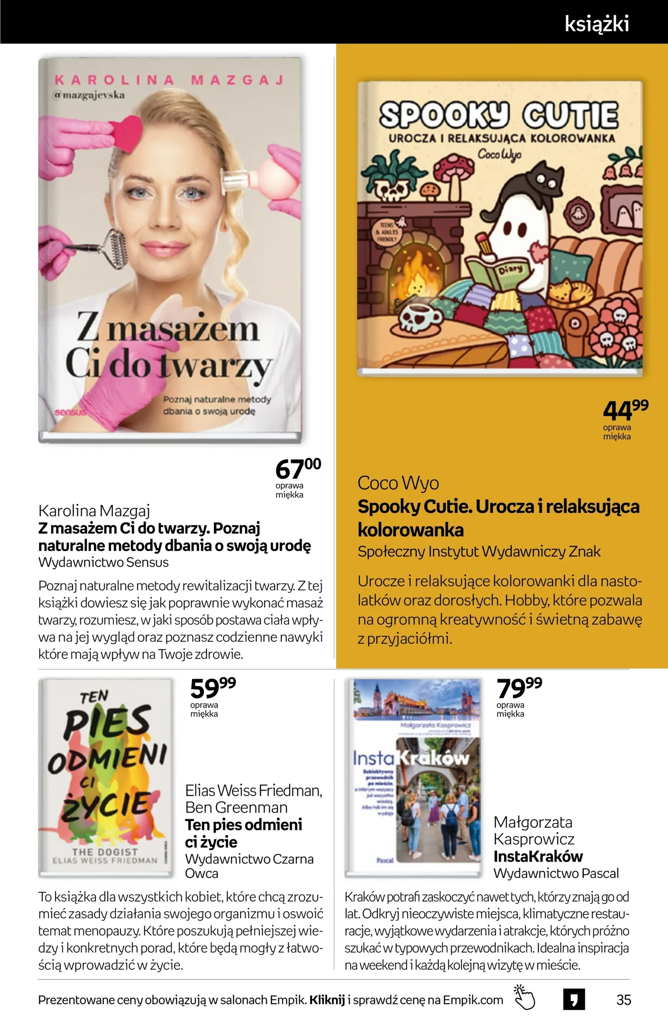 Gazetka promocyjna empik str. 35