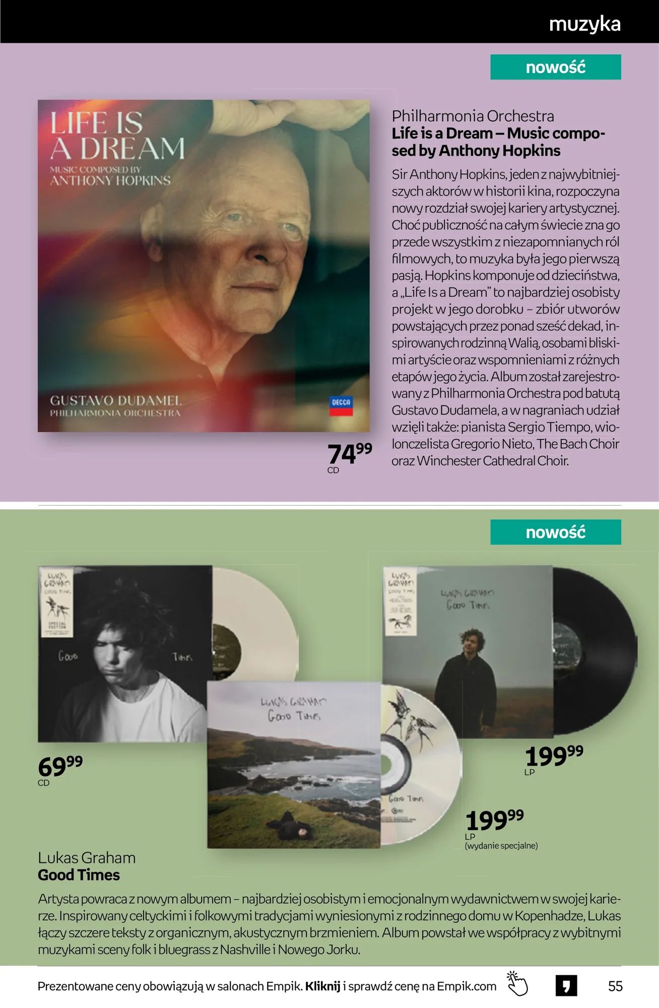 Gazetka promocyjna empik str. 55