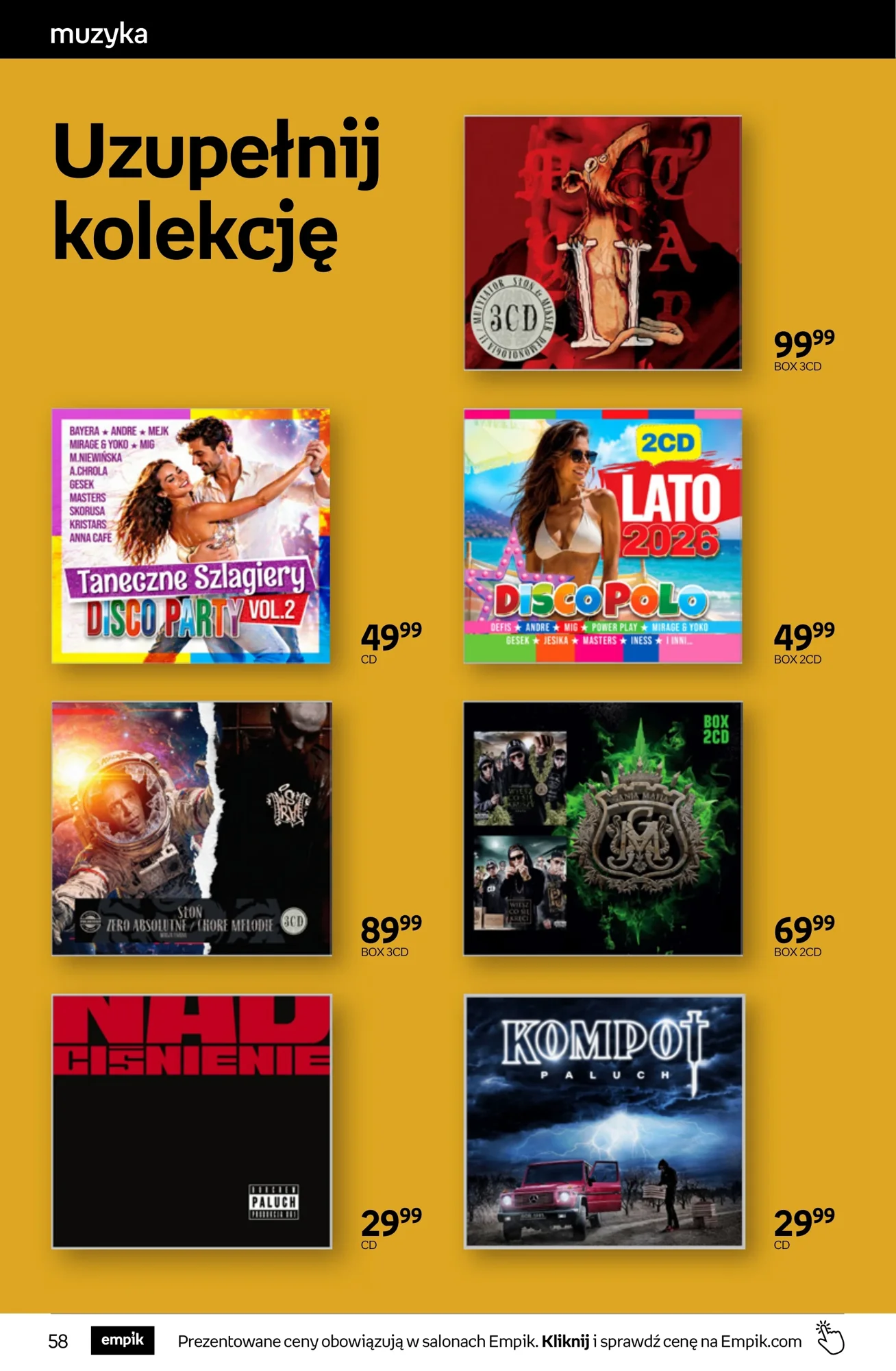 Gazetka promocyjna empik str. 58
