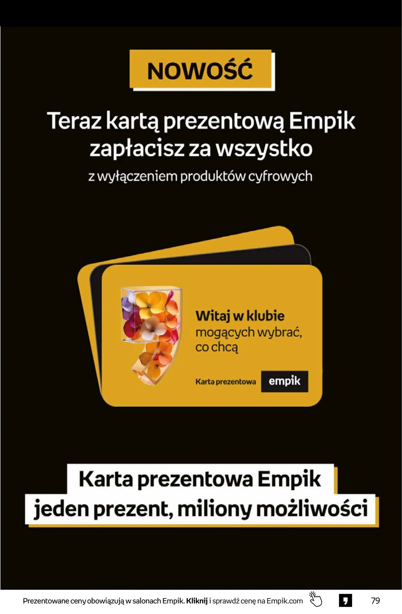 Gazetka promocyjna empik str. 79