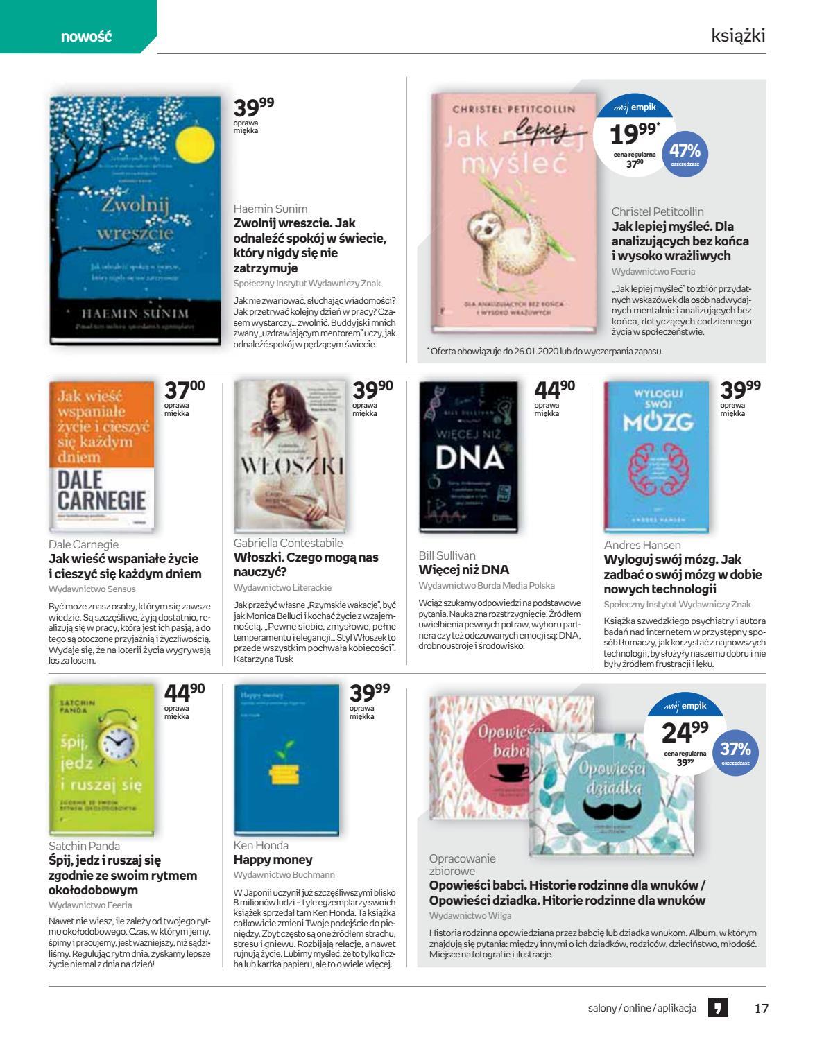 Gazetka promocyjna empik str. 17