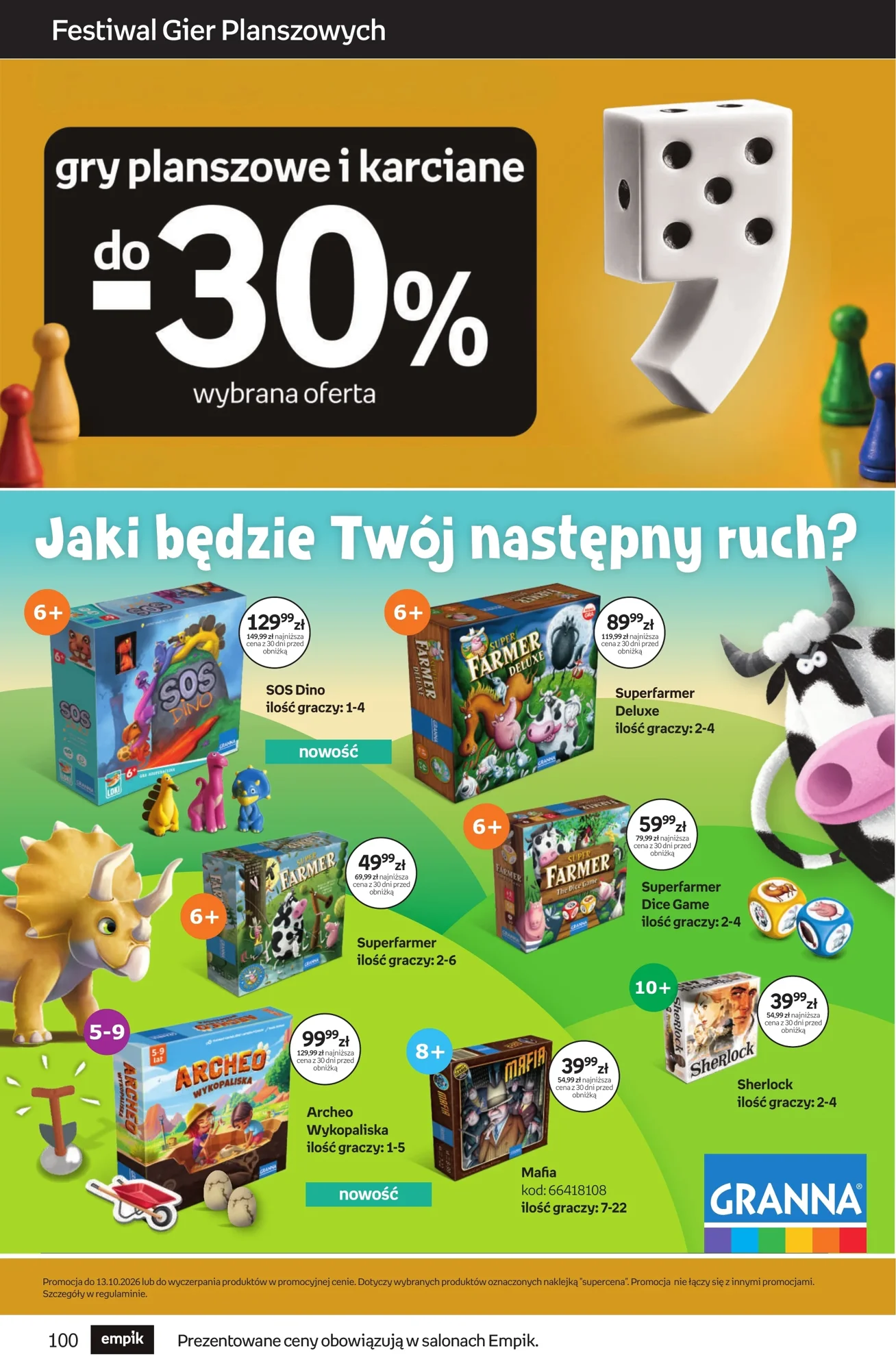 Gazetka promocyjna empik str. 100