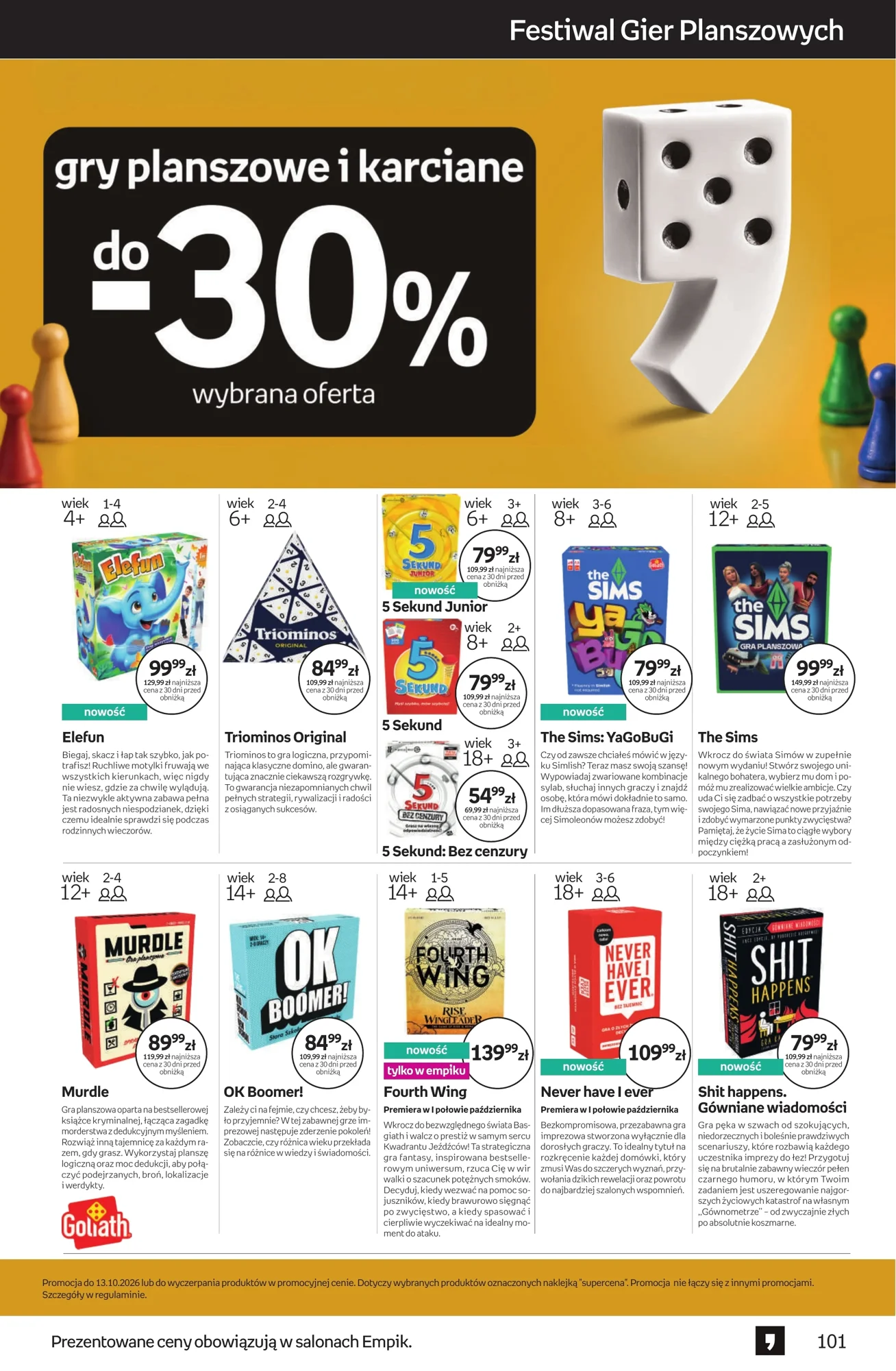 Gazetka promocyjna empik str. 101