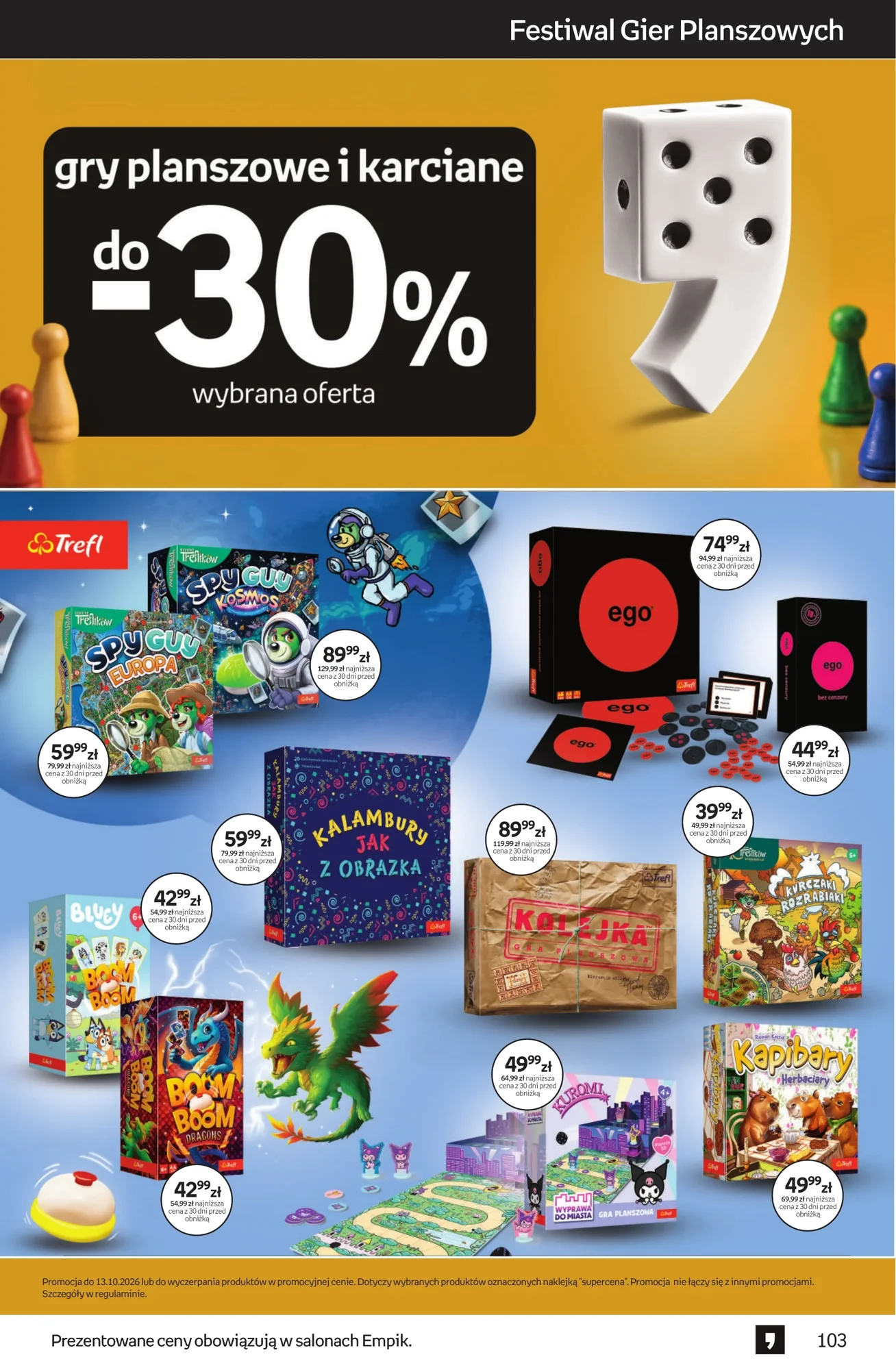 Gazetka promocyjna empik str. 103