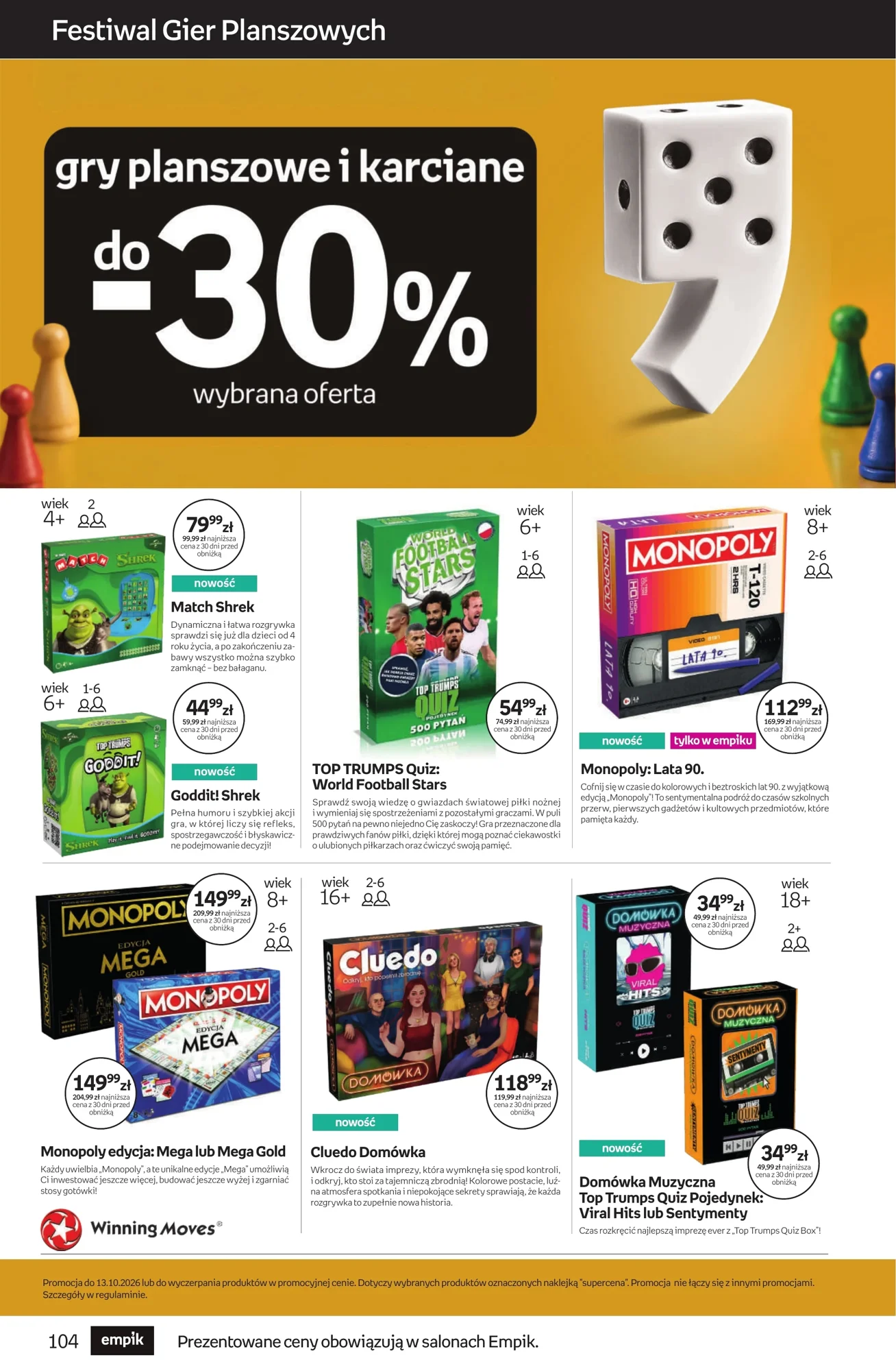Gazetka promocyjna empik str. 104