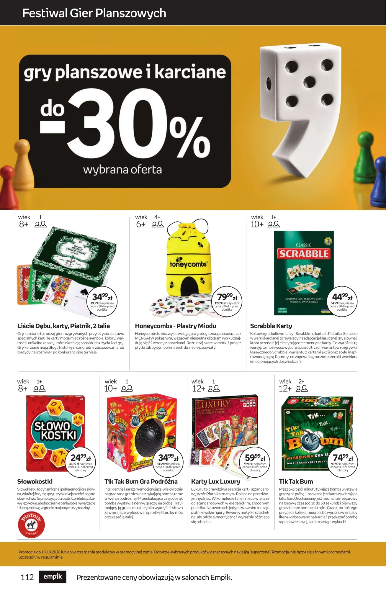 Gazetka promocyjna empik str. 112
