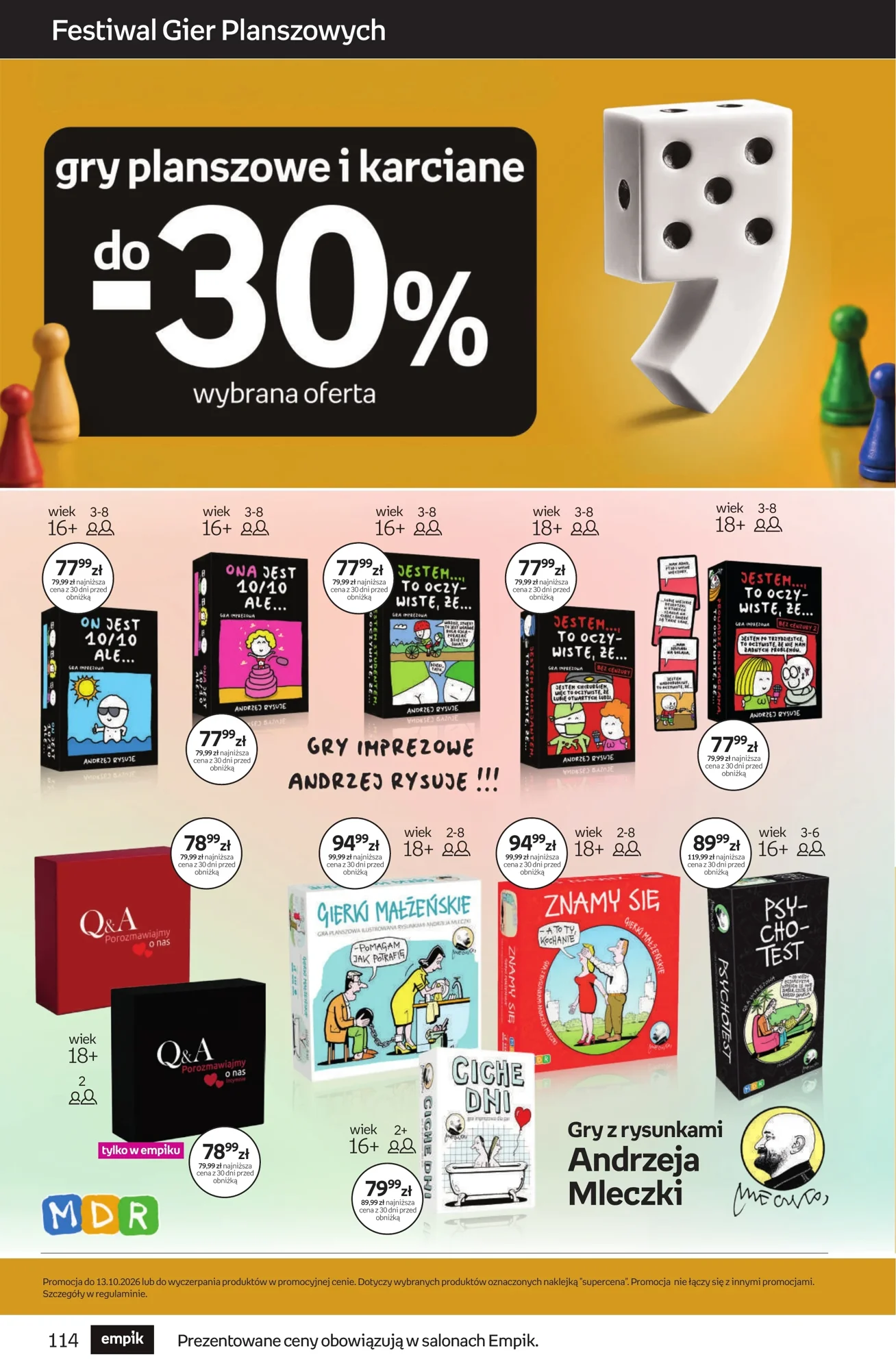 Gazetka promocyjna empik str. 114
