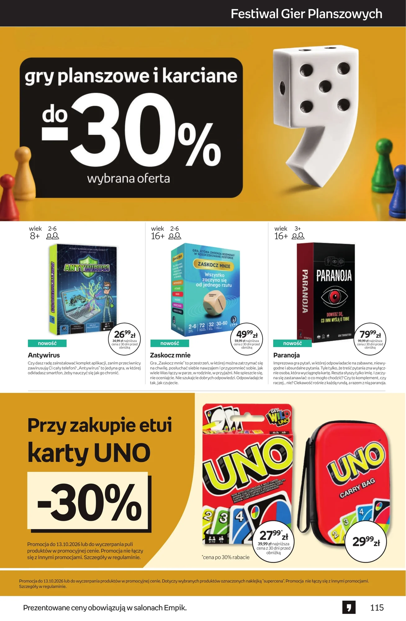Gazetka promocyjna empik str. 115