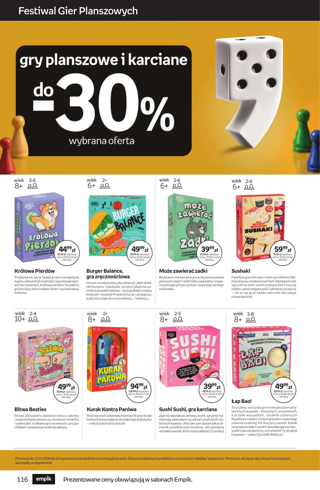 Gazetka promocyjna empik str. 116