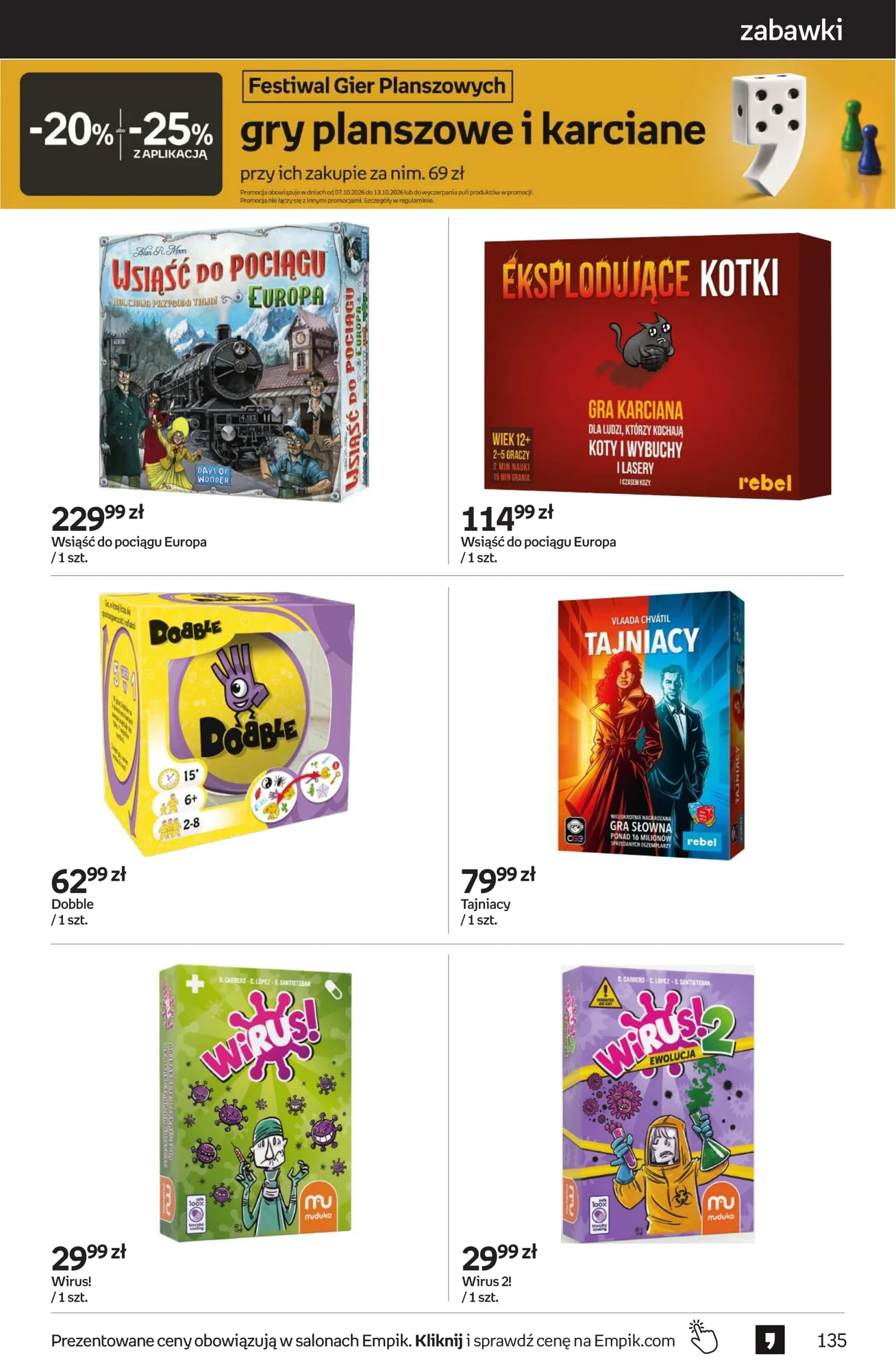 Gazetka promocyjna empik str. 135
