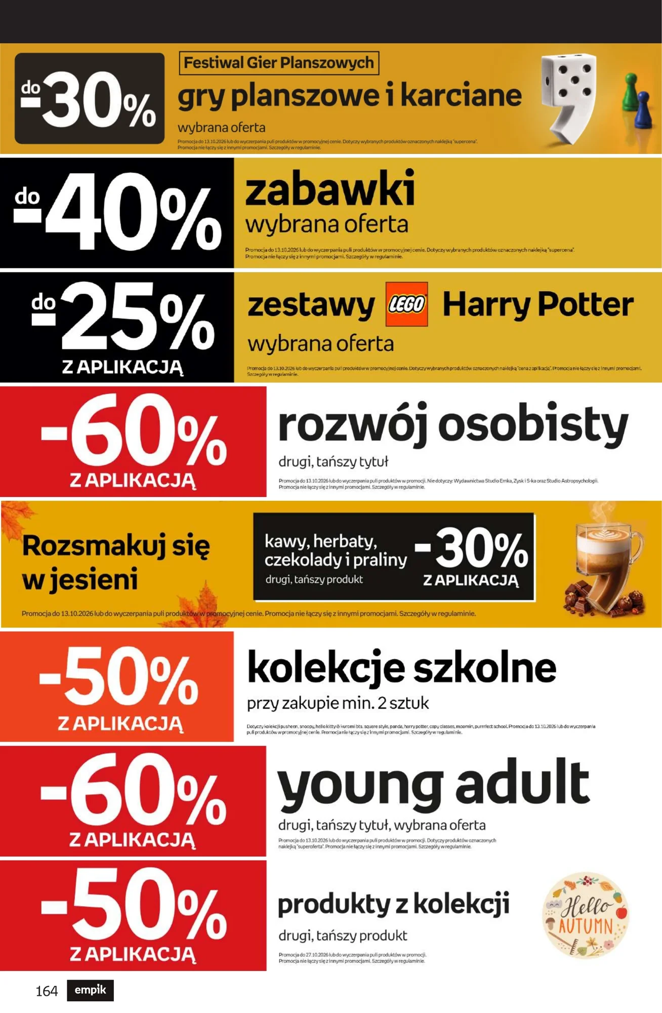 Gazetka promocyjna empik str. 164
