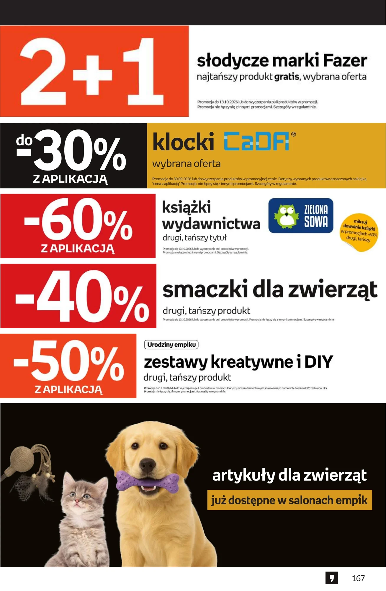 Gazetka promocyjna empik str. 167