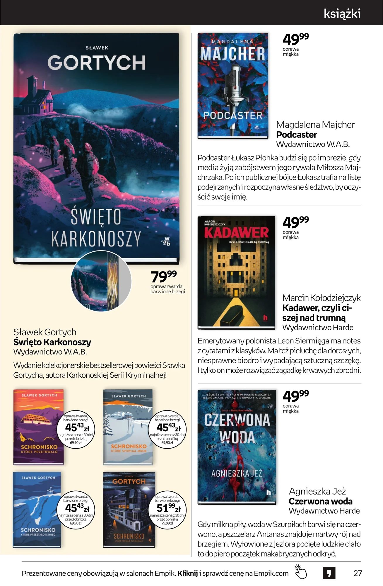 Gazetka promocyjna empik str. 27