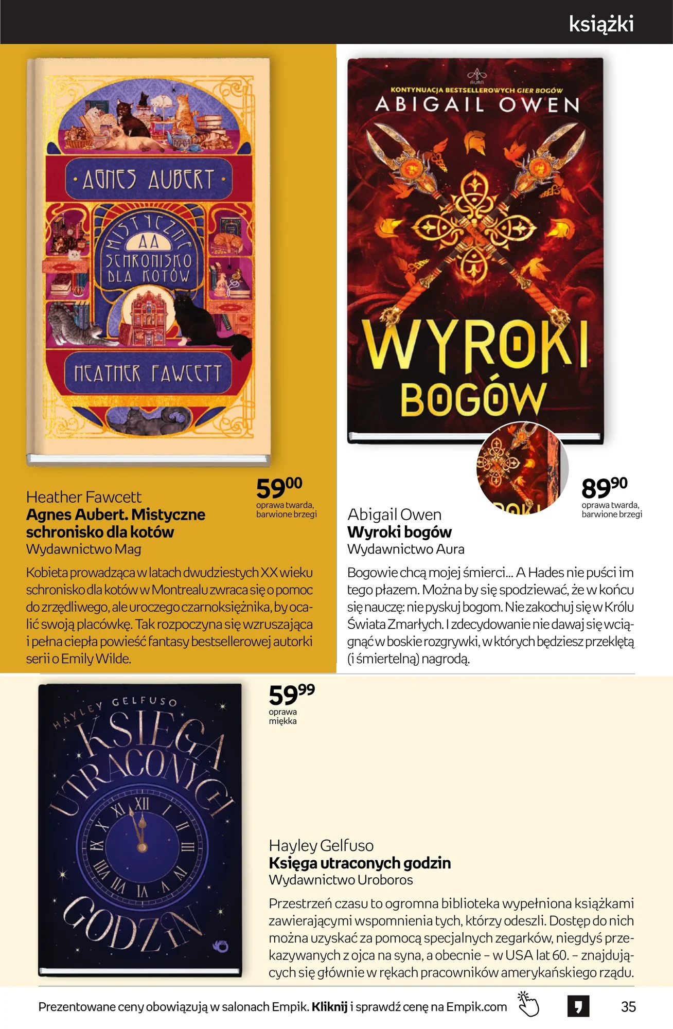 Gazetka promocyjna empik str. 35