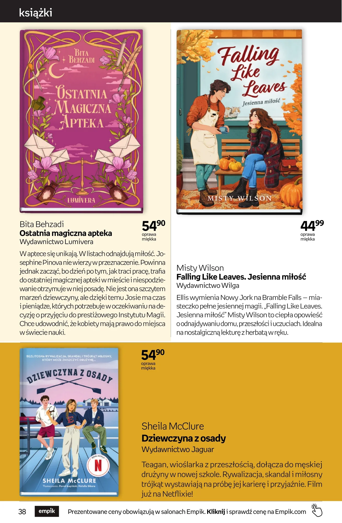 Gazetka promocyjna empik str. 38
