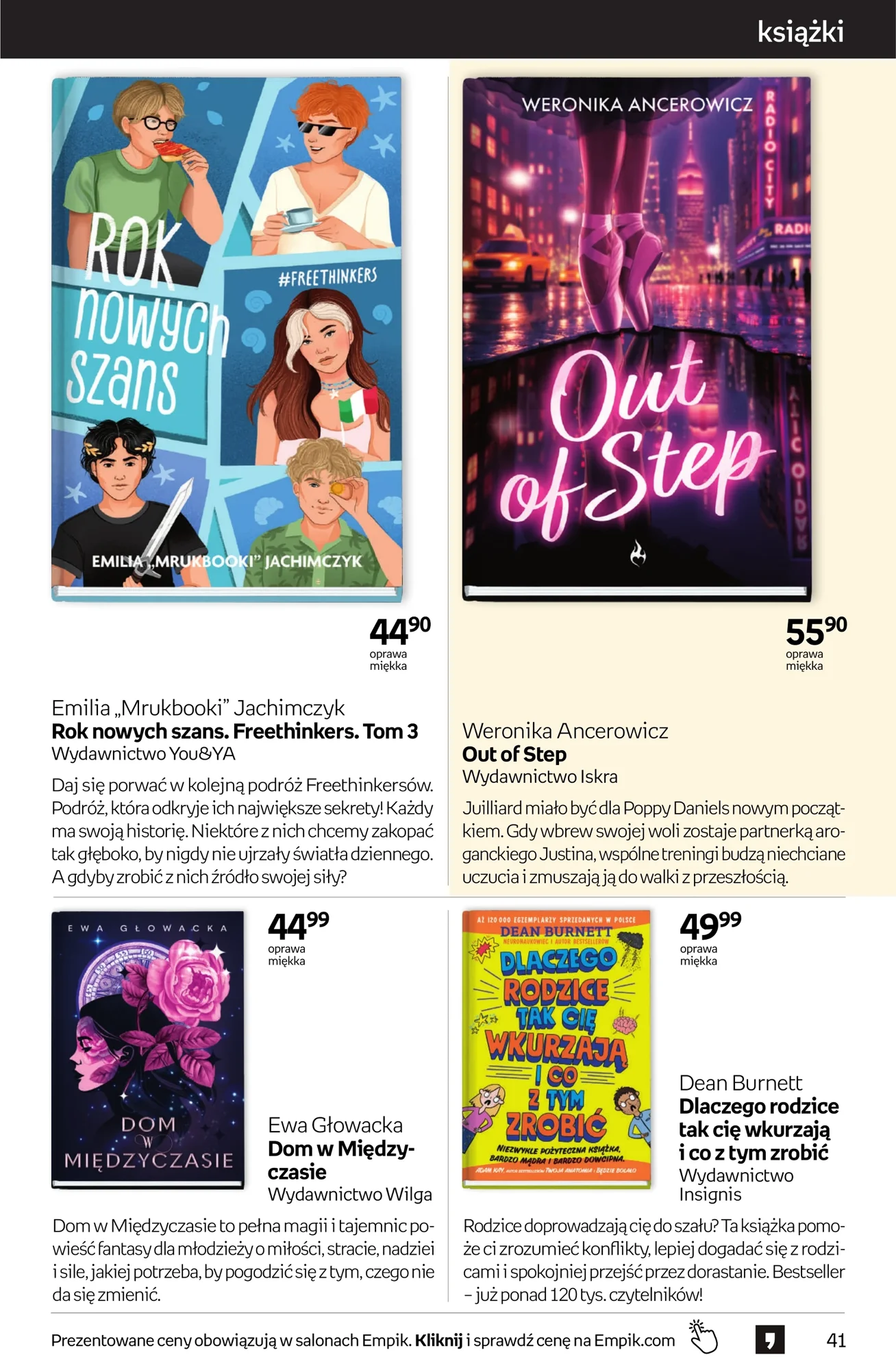 Gazetka promocyjna empik str. 41