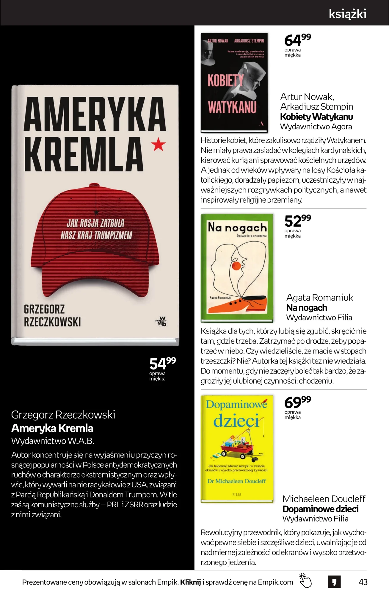 Gazetka promocyjna empik str. 43