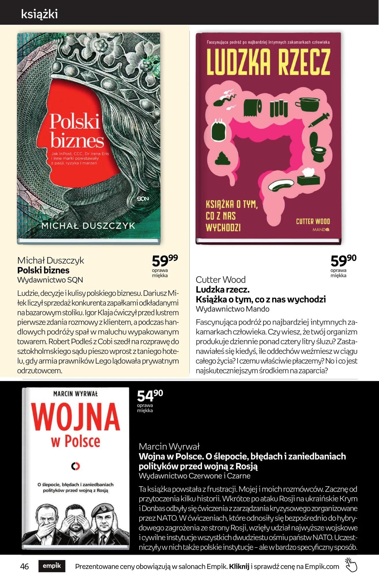 Gazetka promocyjna empik str. 46