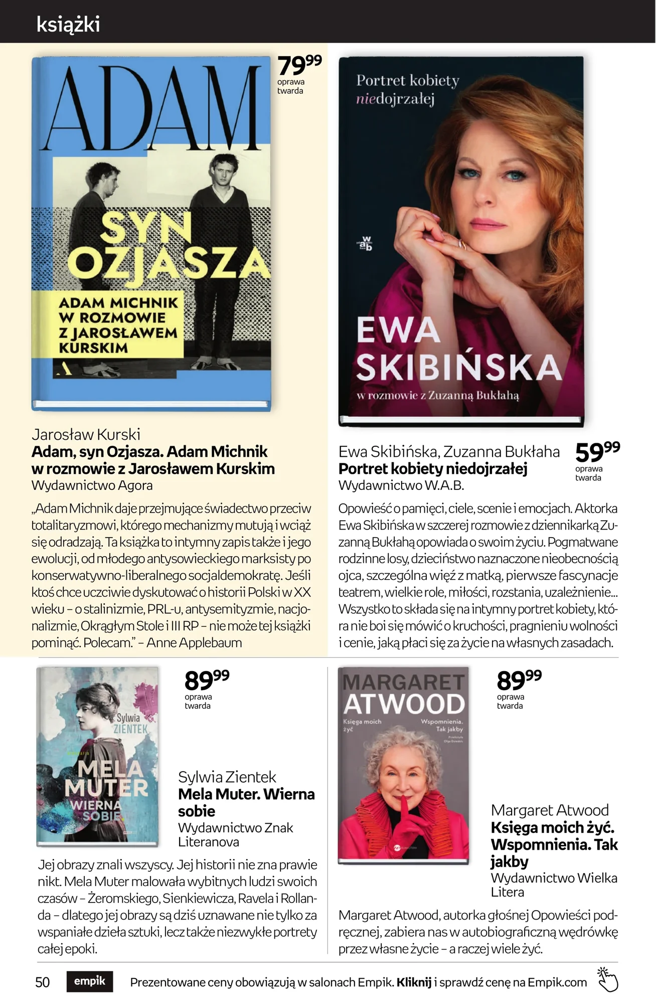 Gazetka promocyjna empik str. 50