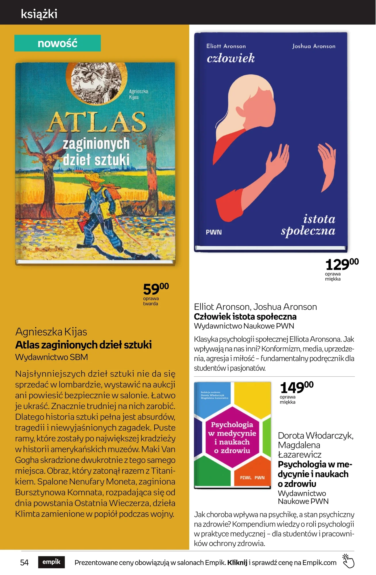 Gazetka promocyjna empik str. 54