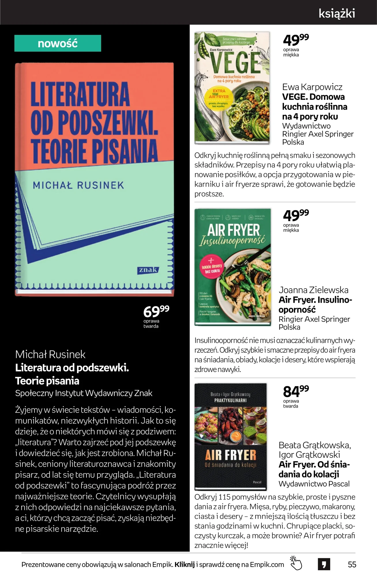Gazetka promocyjna empik str. 55